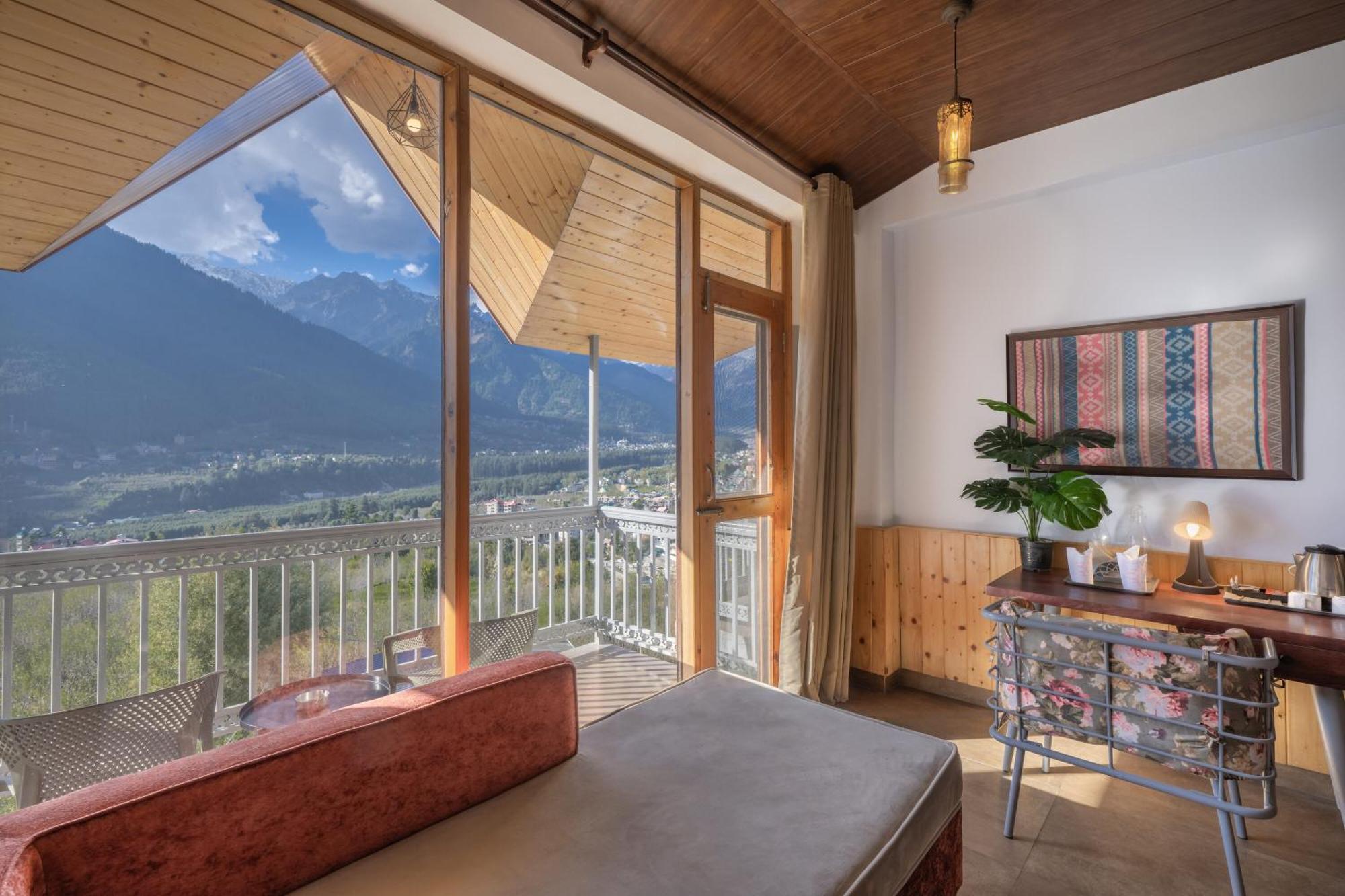 Echor Himalayan Heights Manali Hotel Bagian luar foto
