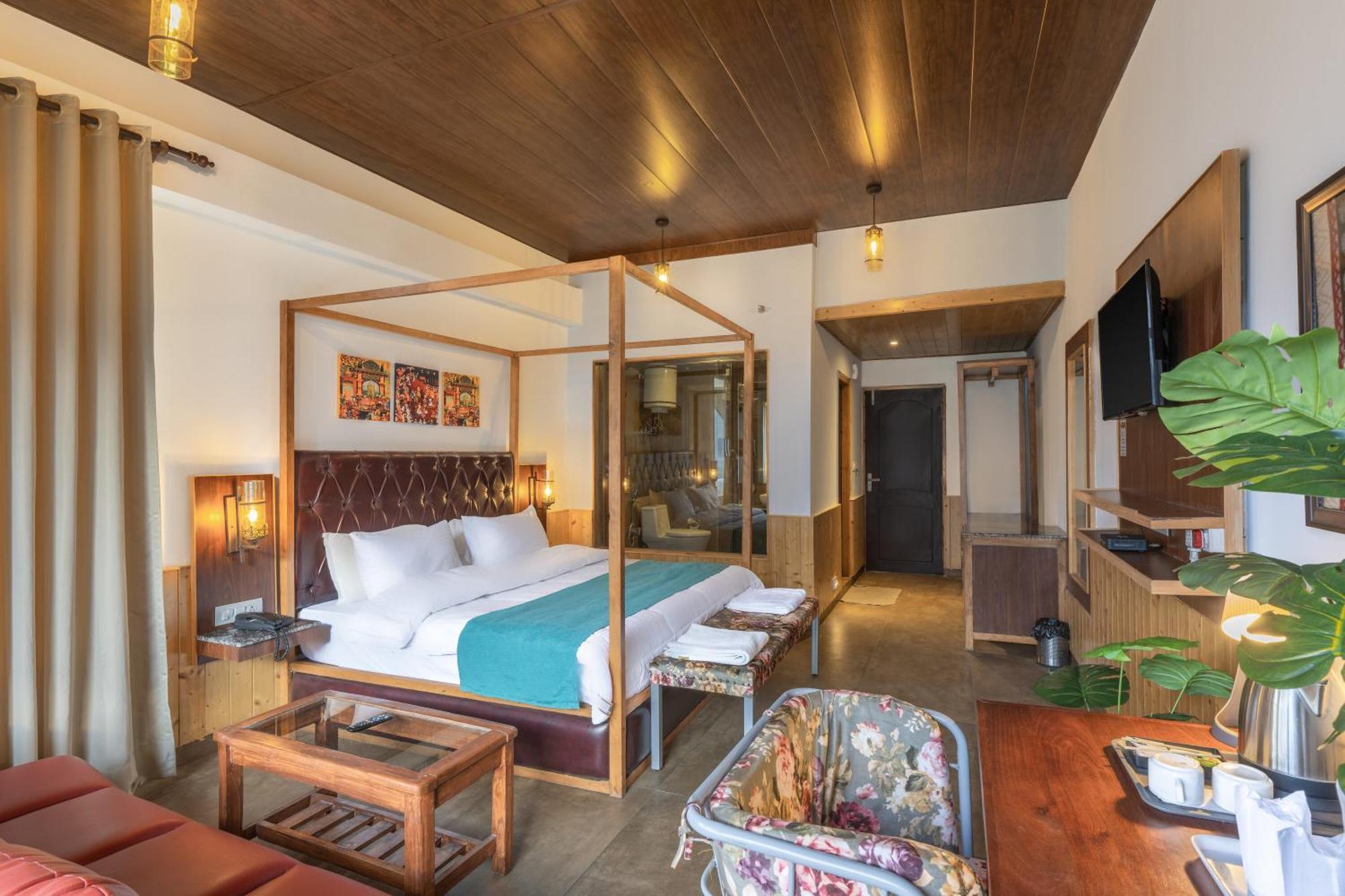 Echor Himalayan Heights Manali Hotel Bagian luar foto