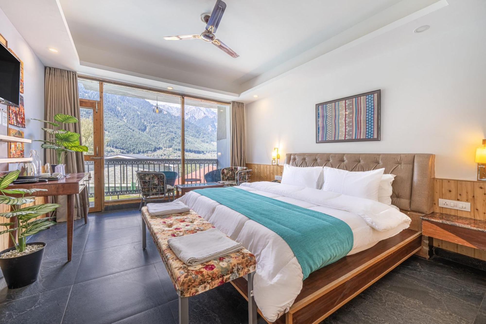Echor Himalayan Heights Manali Hotel Bagian luar foto