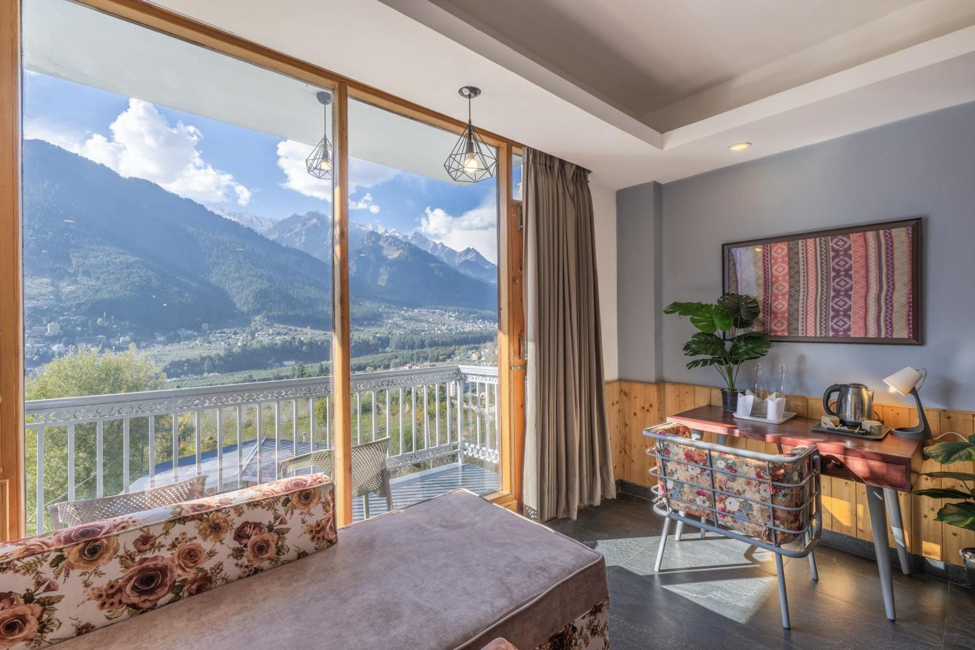 Echor Himalayan Heights Manali Hotel Bagian luar foto