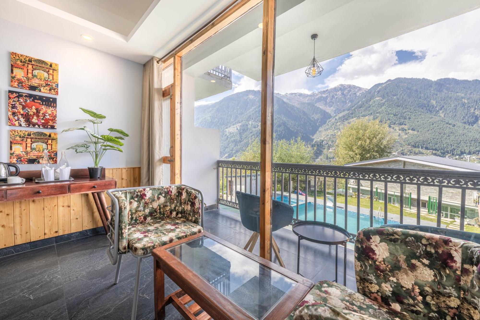 Echor Himalayan Heights Manali Hotel Bagian luar foto