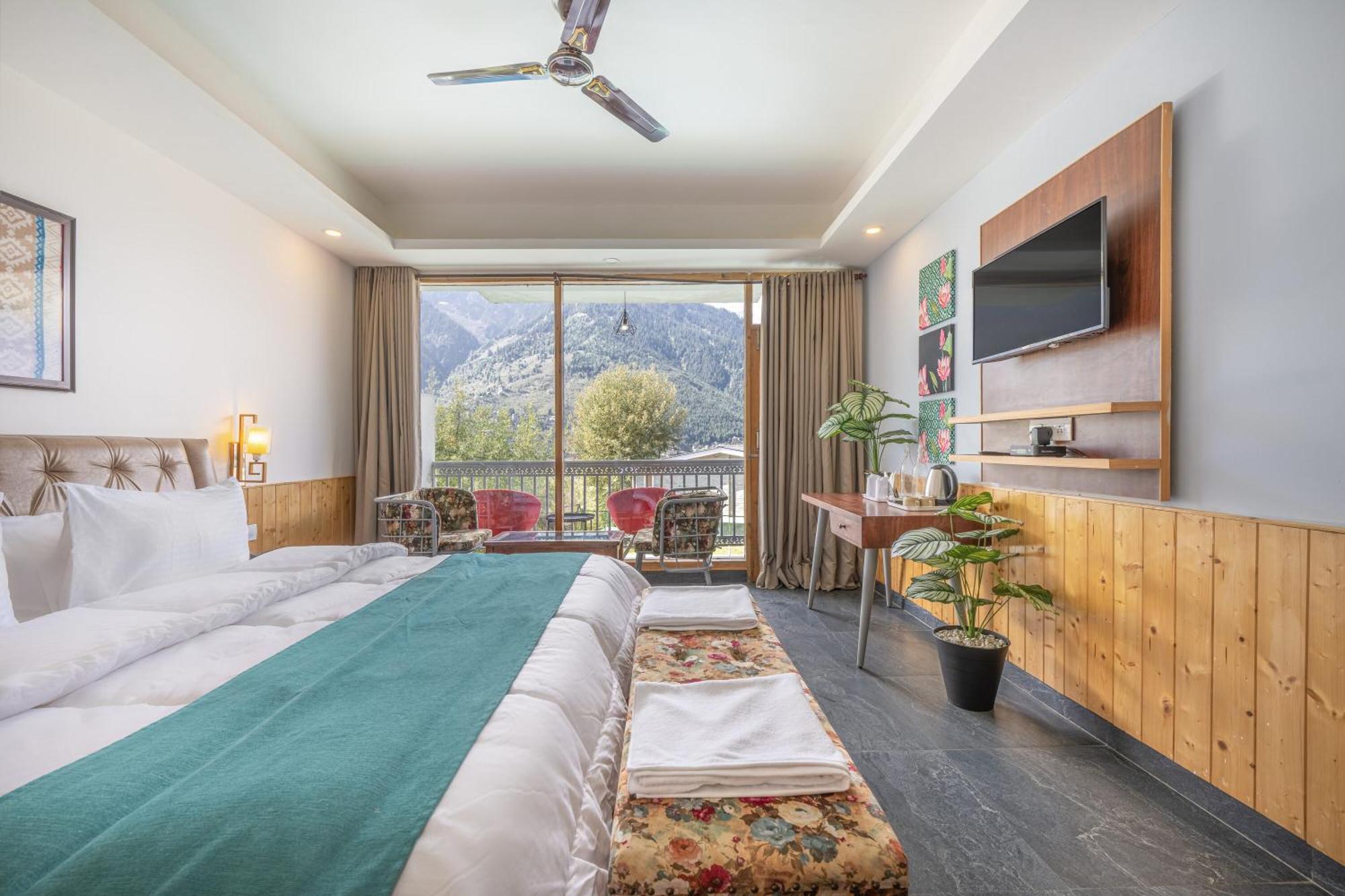 Echor Himalayan Heights Manali Hotel Bagian luar foto