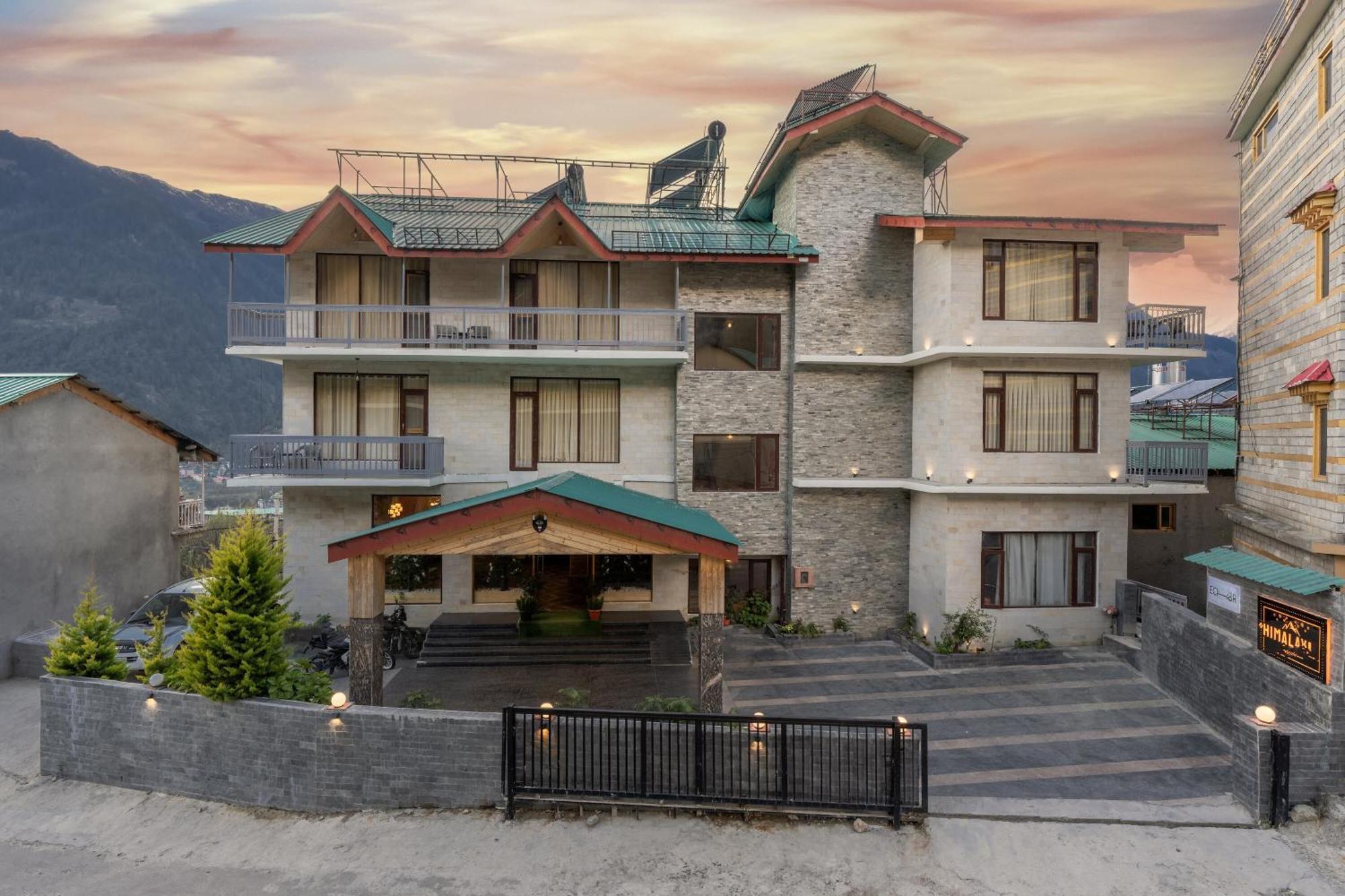 Echor Himalayan Heights Manali Hotel Bagian luar foto