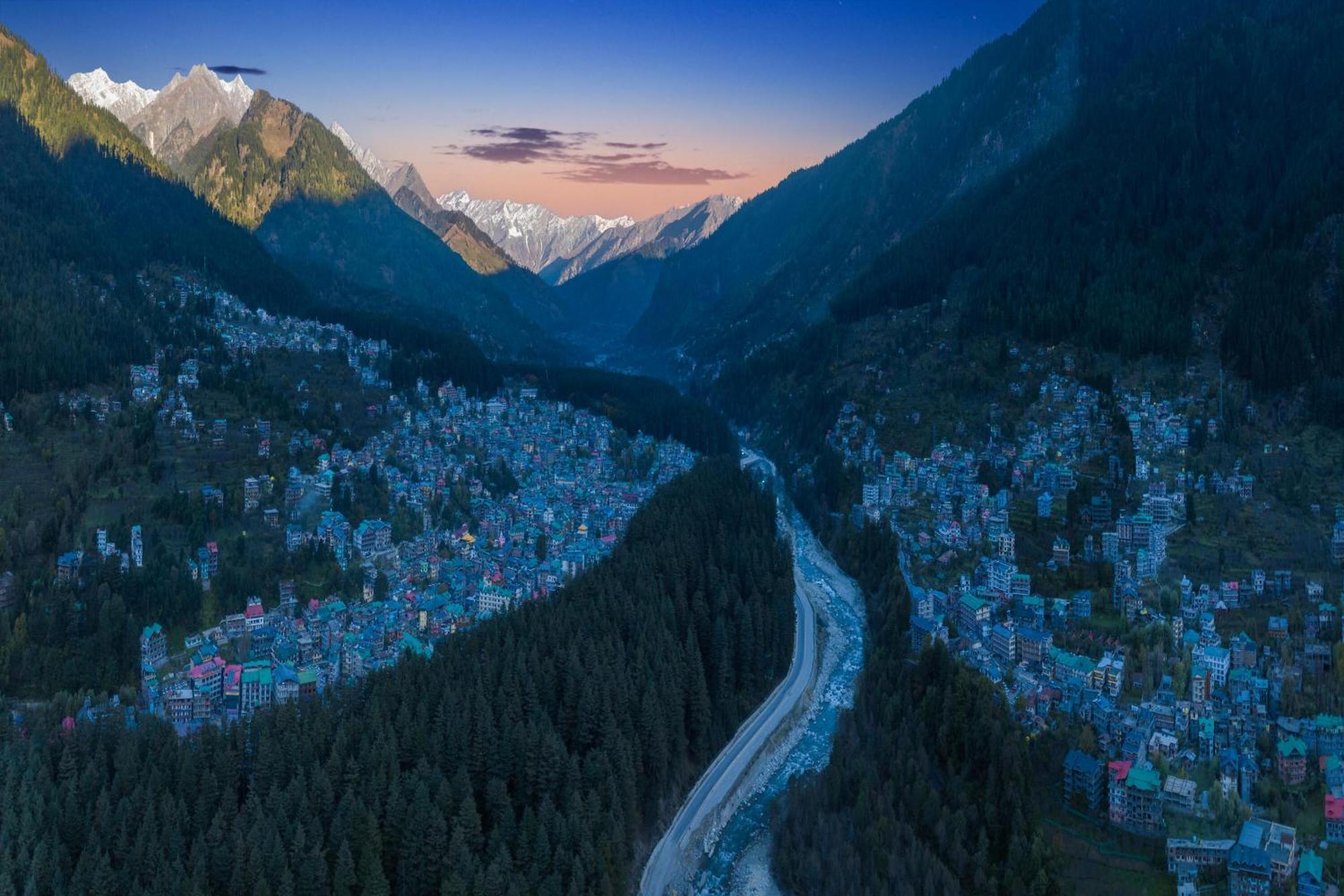 Echor Himalayan Heights Manali Hotel Bagian luar foto