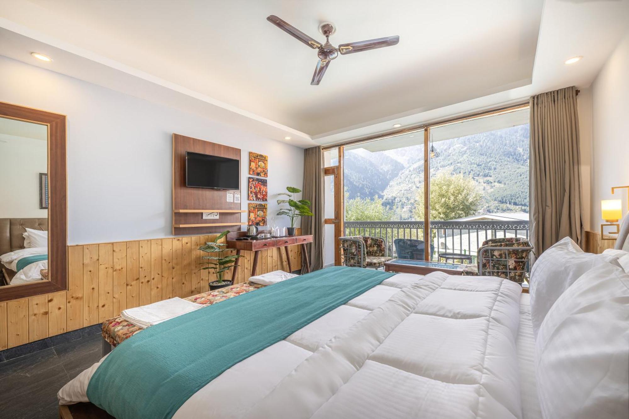 Echor Himalayan Heights Manali Hotel Bagian luar foto
