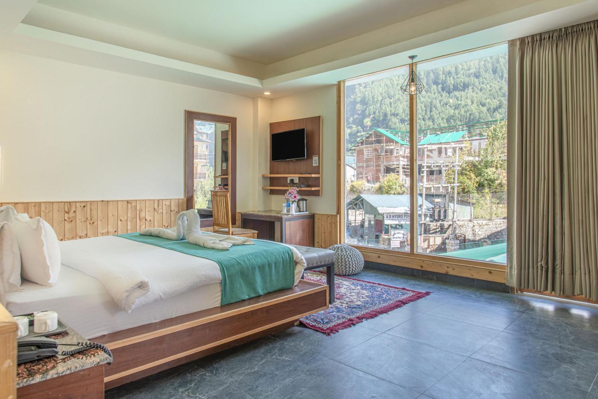 Echor Himalayan Heights Manali Hotel Bagian luar foto