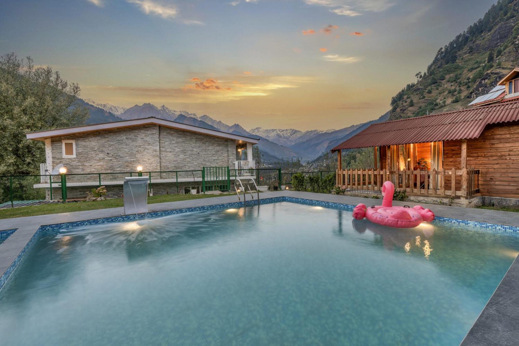 Echor Himalayan Heights Manali Hotel Bagian luar foto