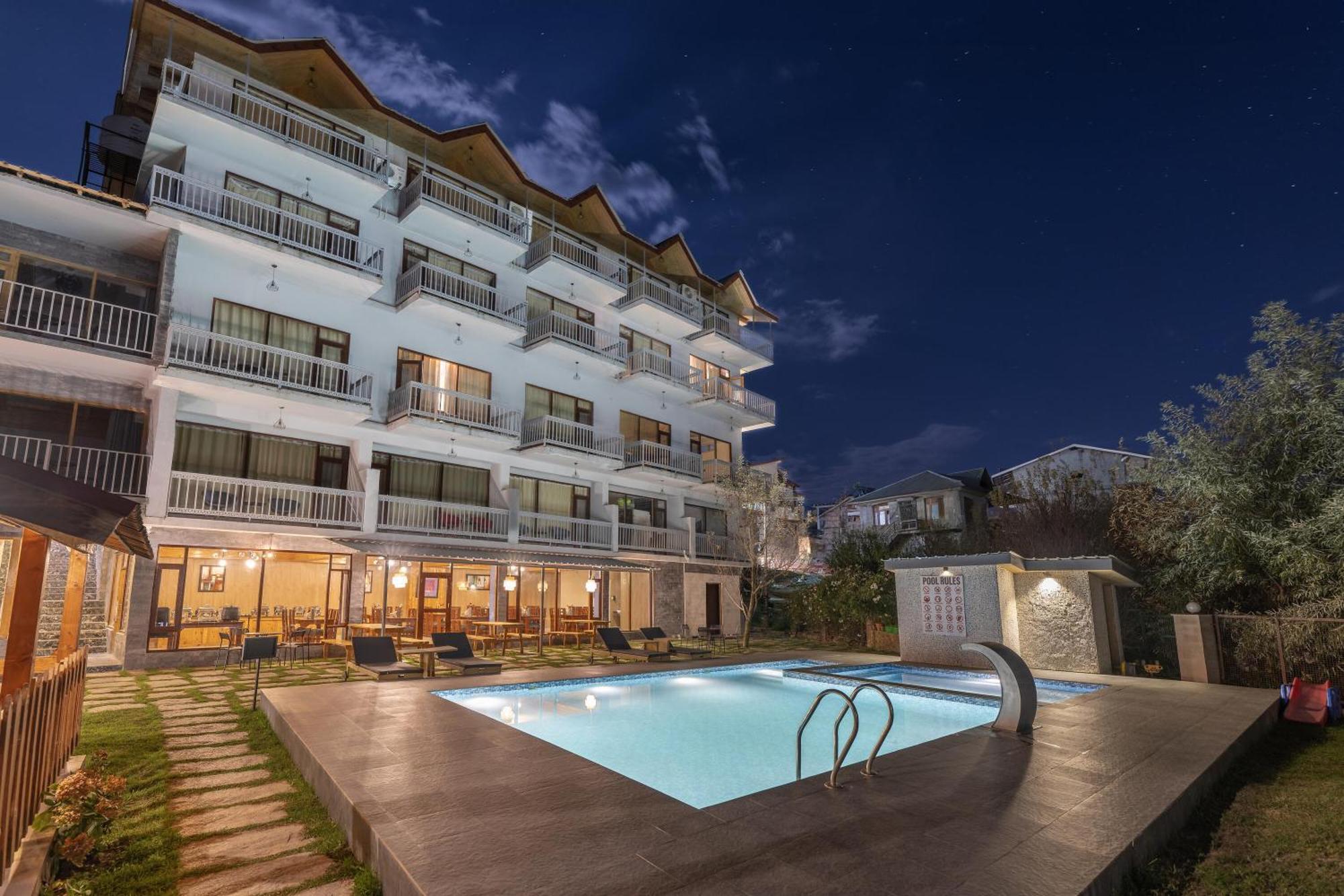 Echor Himalayan Heights Manali Hotel Bagian luar foto