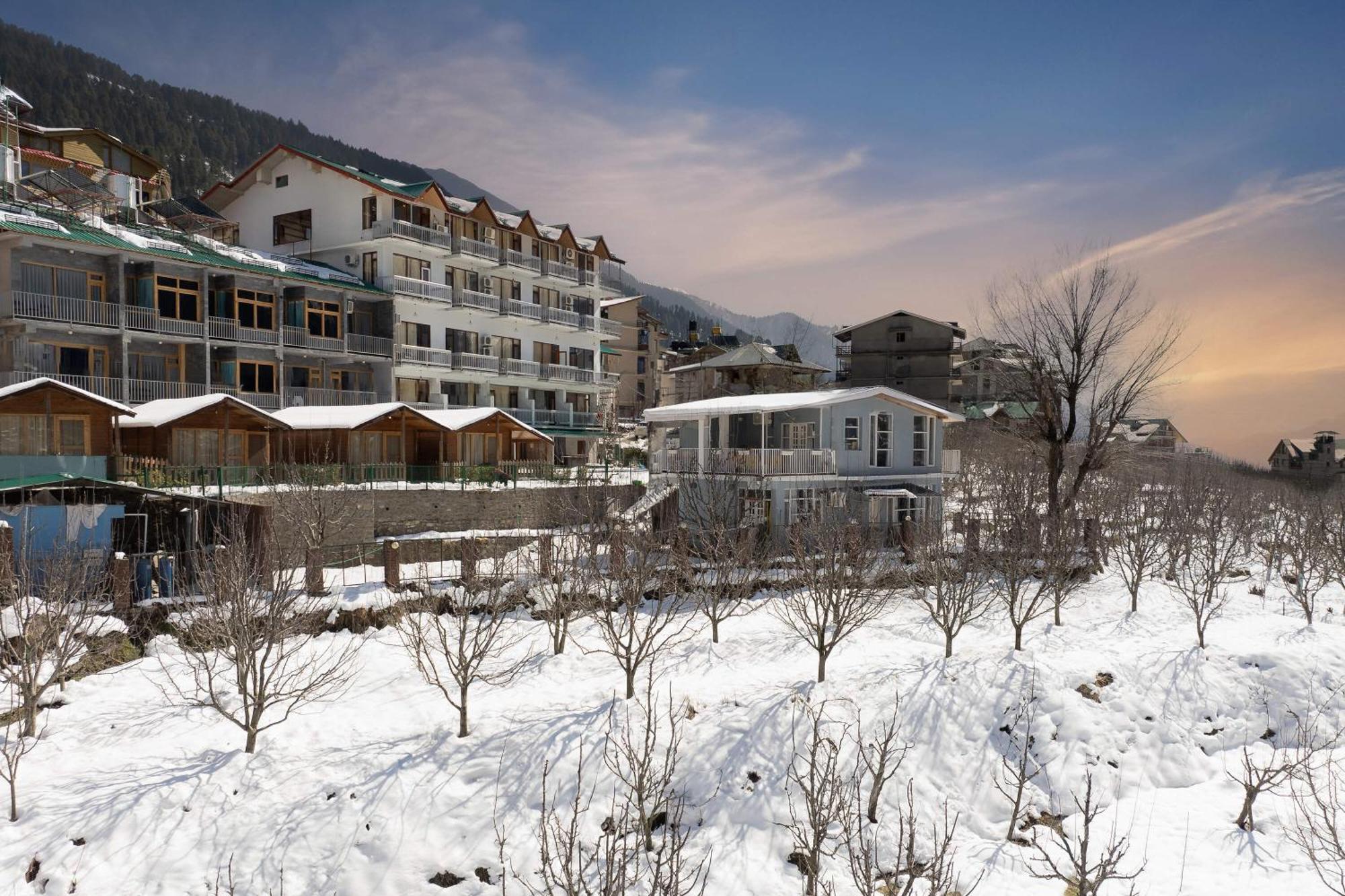 Echor Himalayan Heights Manali Hotel Bagian luar foto